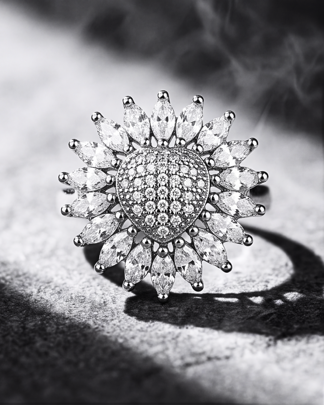Eklavya Celeste Heart Ring — catalog image 6