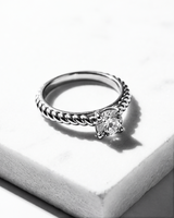 Eklavya Twist Solitaire Ring — catalog image 2