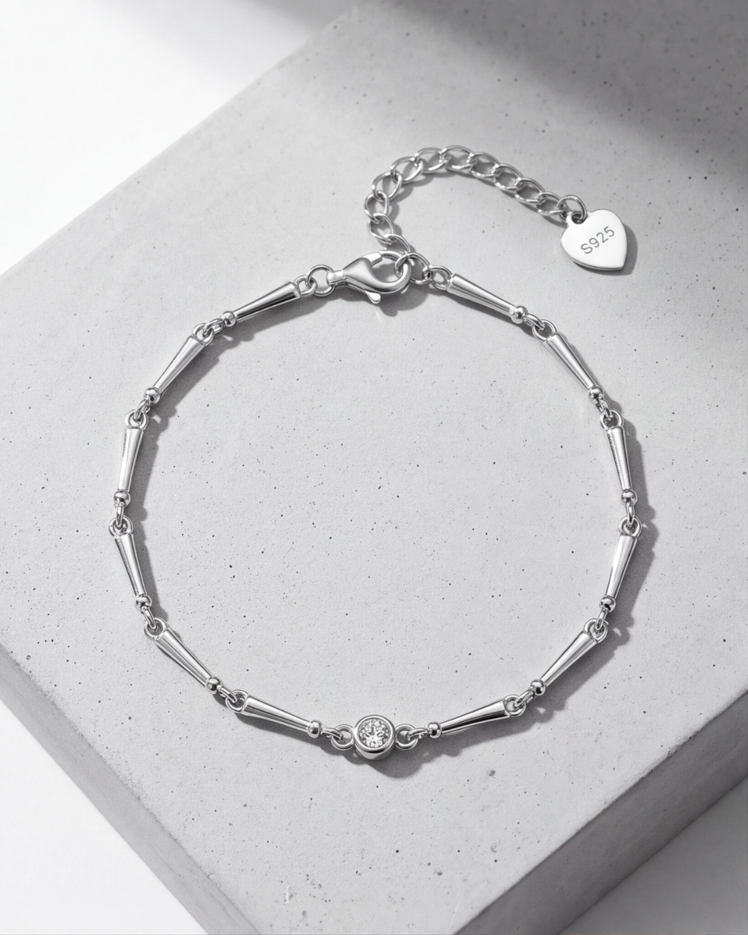 Celeste Solitaire Bracelet