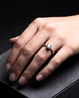 Eklavya Twist Solitaire Ring — catalog image 5