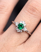 Eklavya Emerelle Bloom Floral Ring — catalog image 5