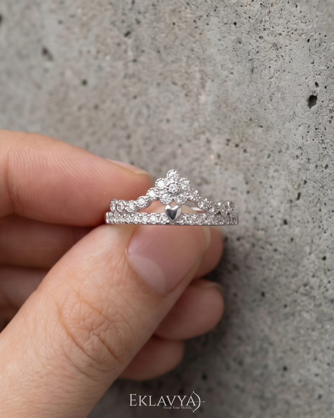 Celestelle Crown Ring