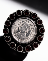 Eklavya Crimson Medallion Ring — catalog image 4
