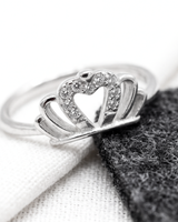 Eklavya Princessa Heart Crown Ring — catalog image 4