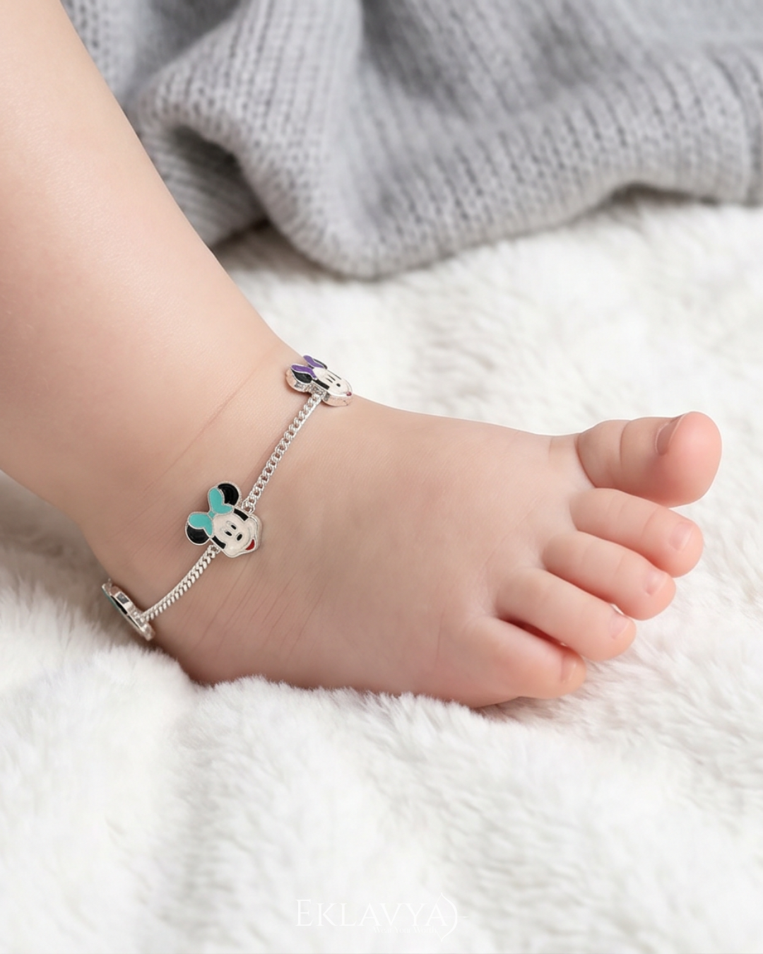 Tiny Treasure Baby Anklet