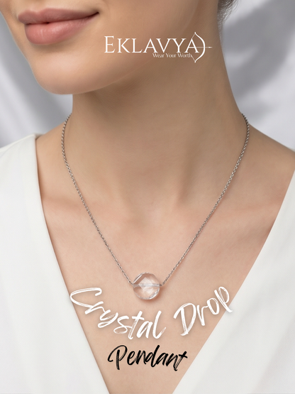 Crystal Drop Pendant