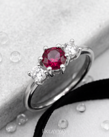 Eklavya Rubelle Trinity Ring — catalog image 2