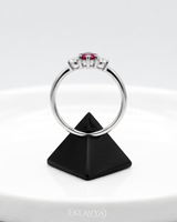 Eklavya Rubelle Trinity Ring — catalog image 4