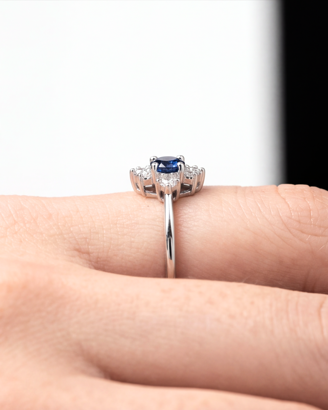 Azure Blossom Ring