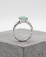 Eklavya Minte Emerald-Cut Solitaire Ring — catalog image 3