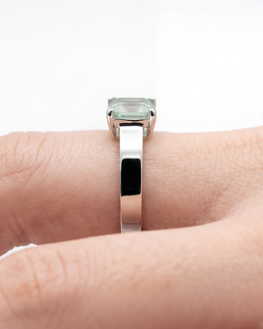 Minté Square Solitaire Ring