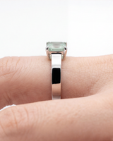Eklavya Minte Emerald-Cut Solitaire Ring — catalog image 4