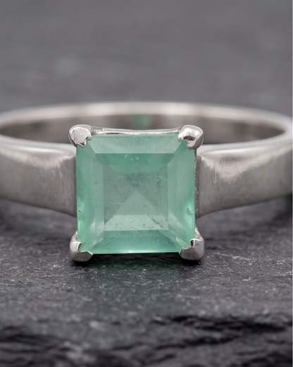 Minté Square Solitaire Ring