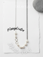 Infinity pearl Mangalsutra 1-of-1