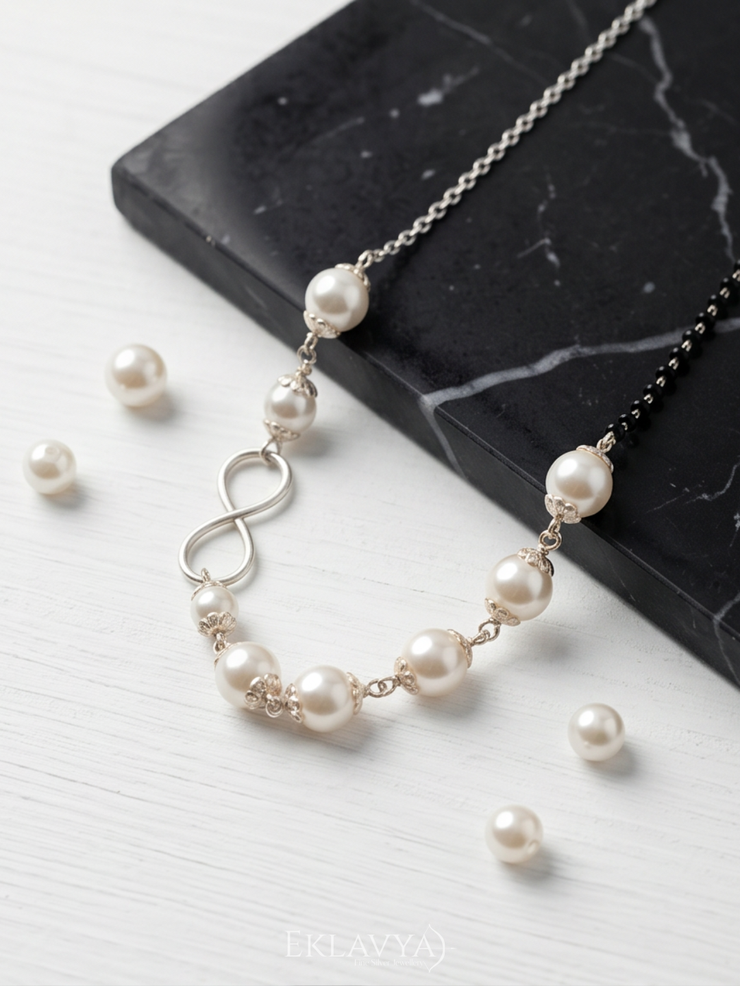 Infinity pearl Mangalsutra 1-of-1