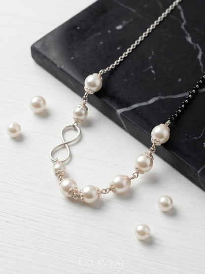 Infinity pearl Mangalsutra 1-of-1