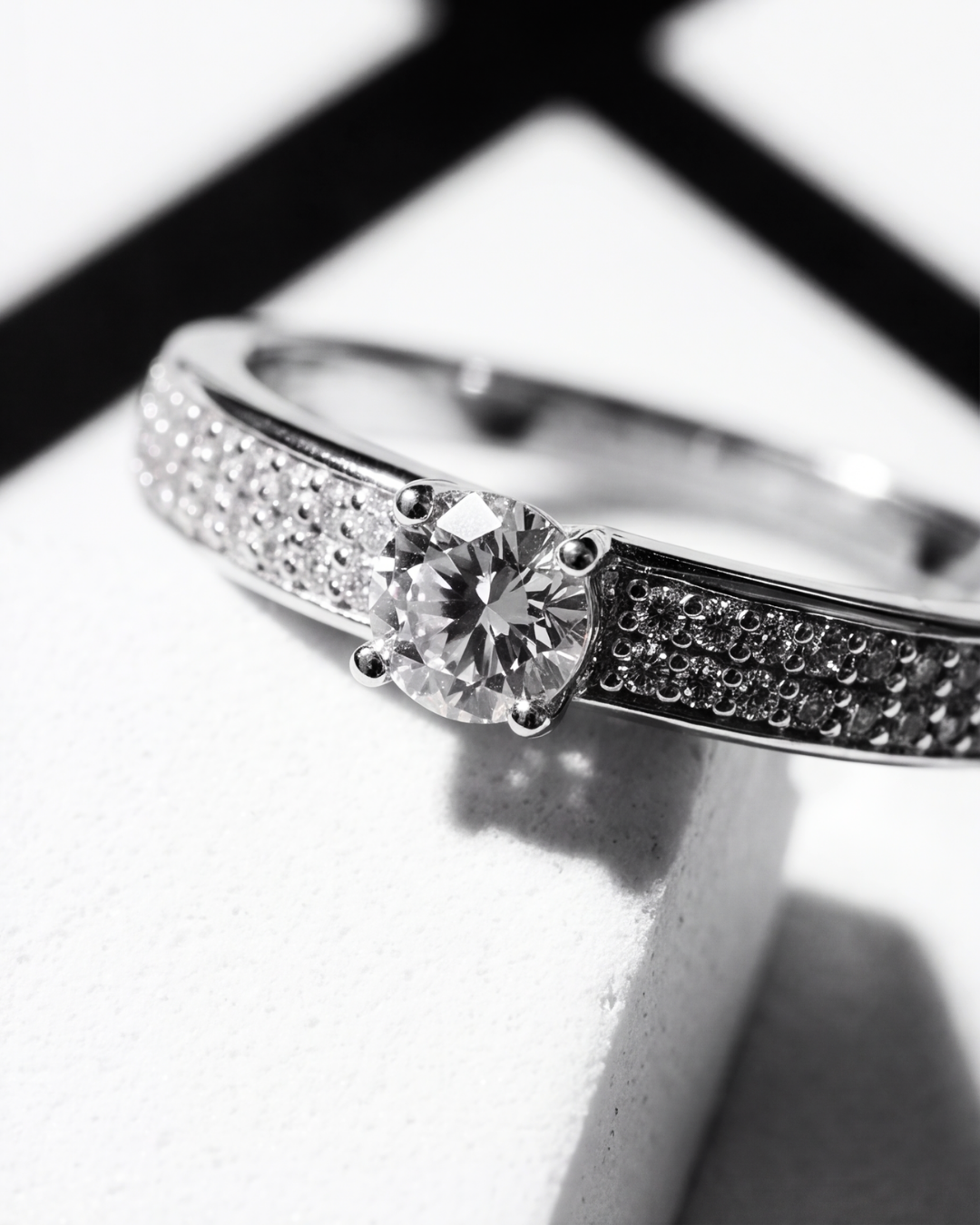 Solitaire Grace Ring