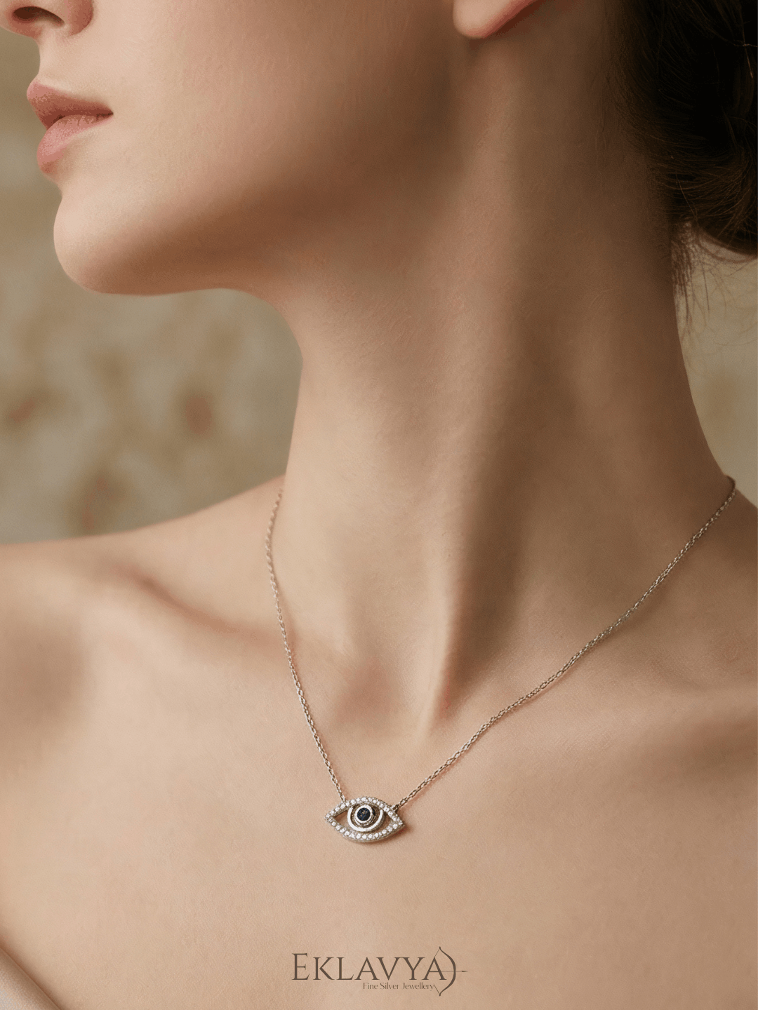 Evil Eye Stone Pendant