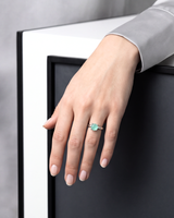 Eklavya Aqua Celeste Solitaire Ring — catalog image 4