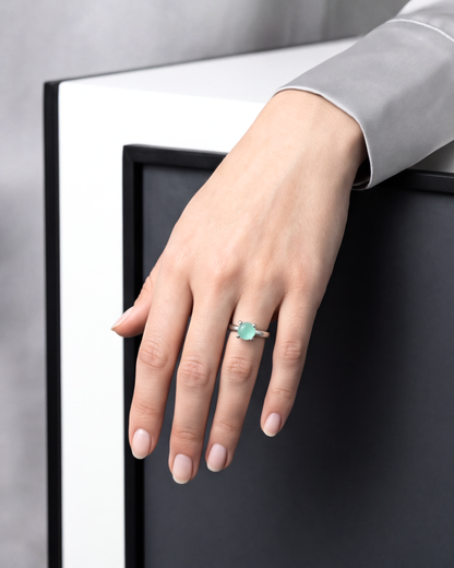 Aqua Celeste Ring