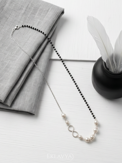 Infinity pearl Mangalsutra 1-of-1