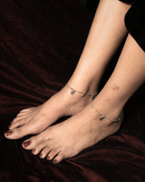 Eklavya Lucky Trunk Elephant Charm Anklet — catalog image 4