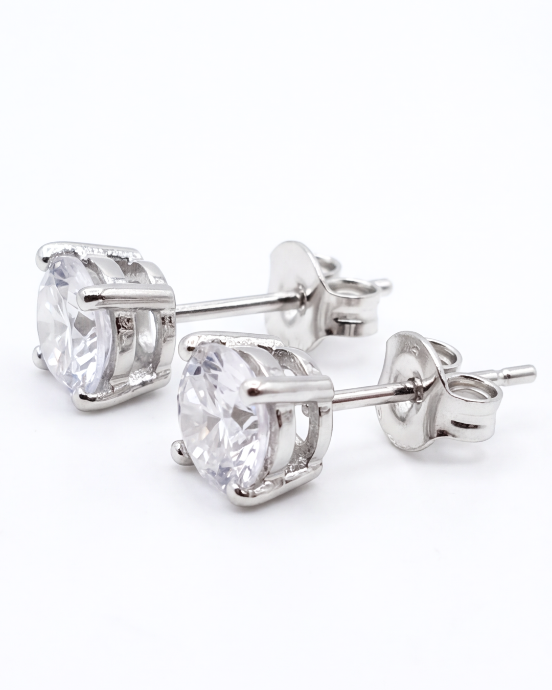 Unisex Solitaire Signature Studs (S)