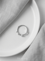 Eklavya Triple Stone Ring — catalog image 4