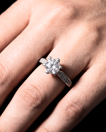 The Regal Solitaire Ring