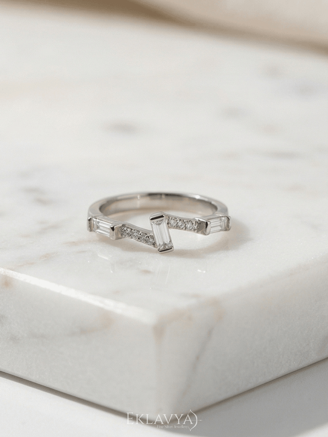 Triple Stone Ring