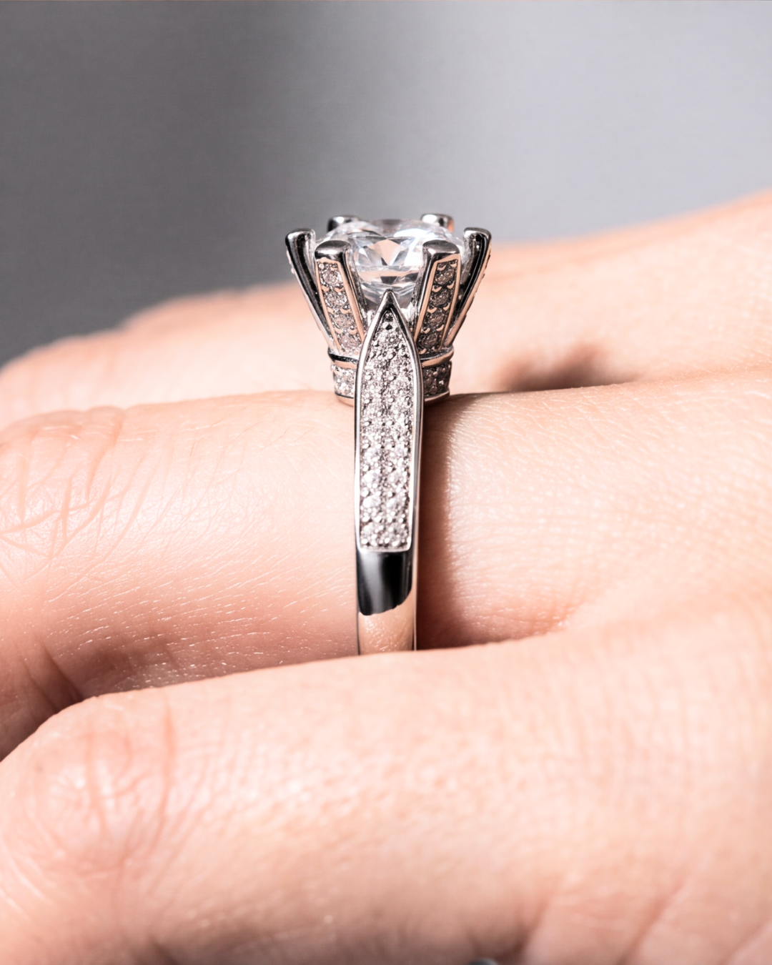 The Regal Solitaire Ring
