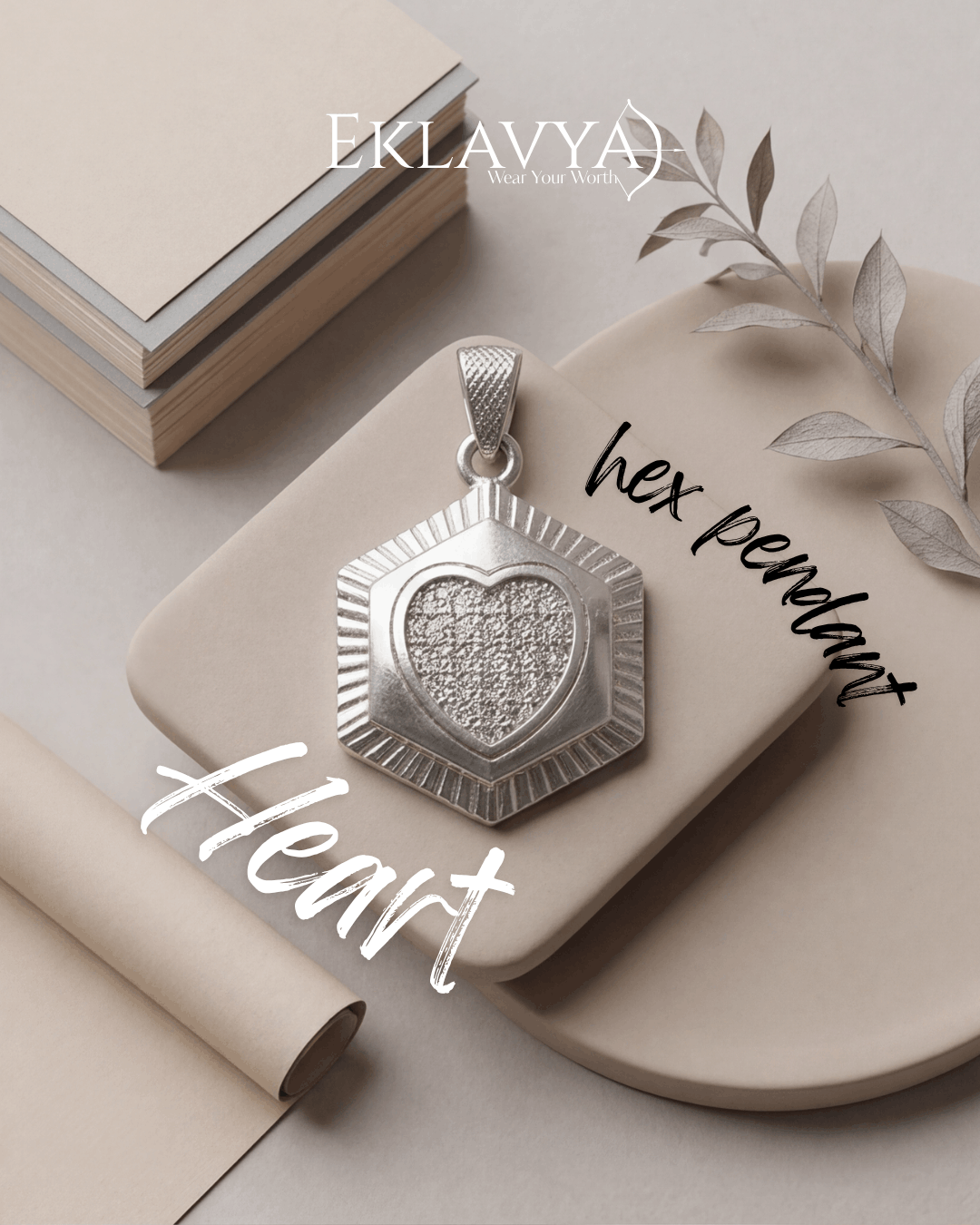 HEx Heart Pendant