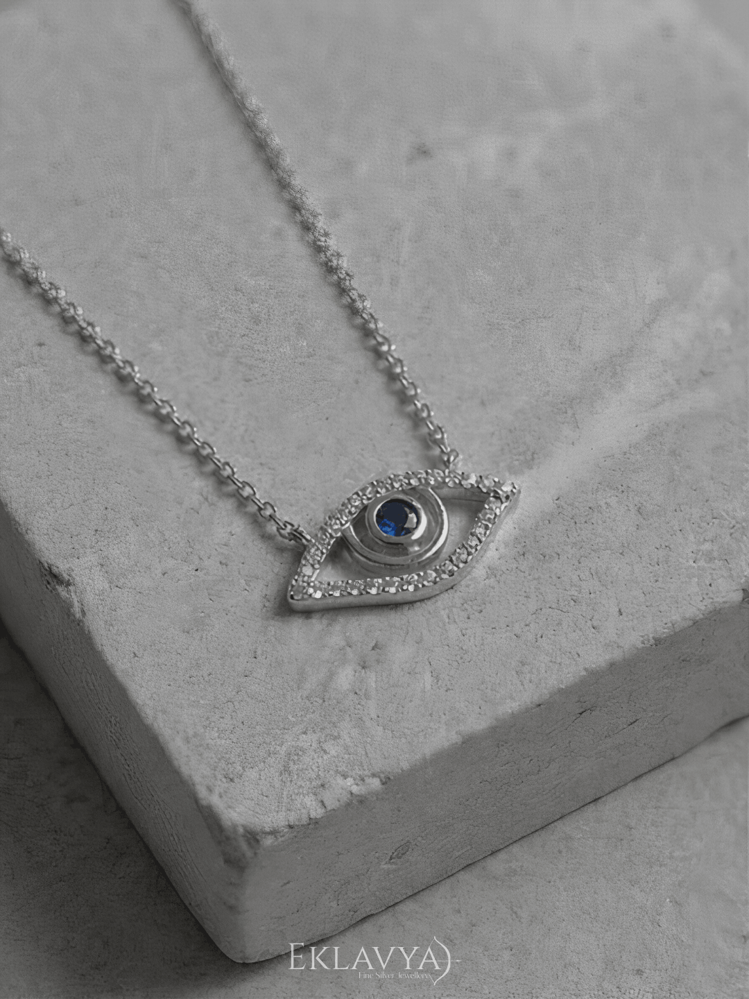Evil Eye Stone Pendant