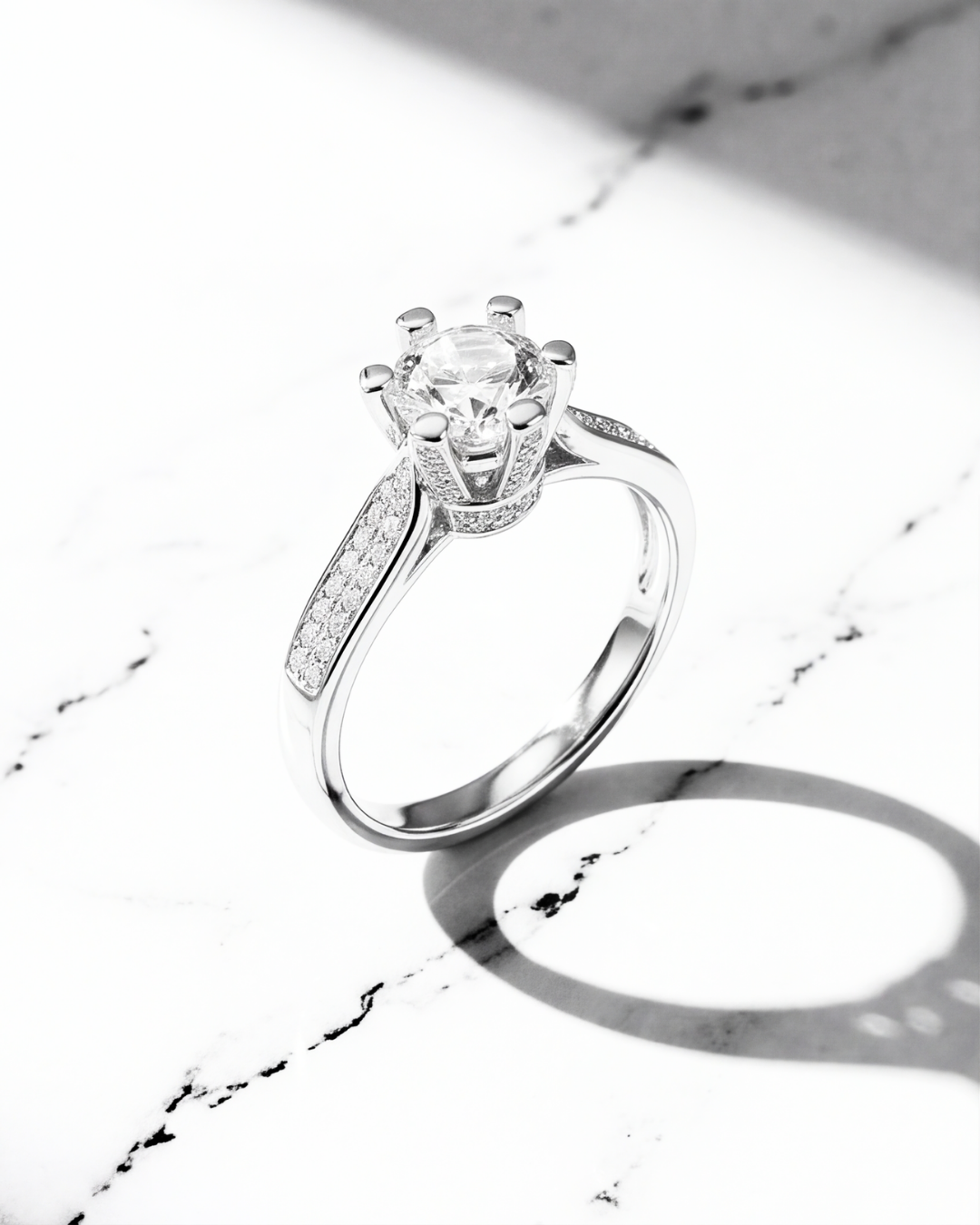 The Regal Solitaire Ring