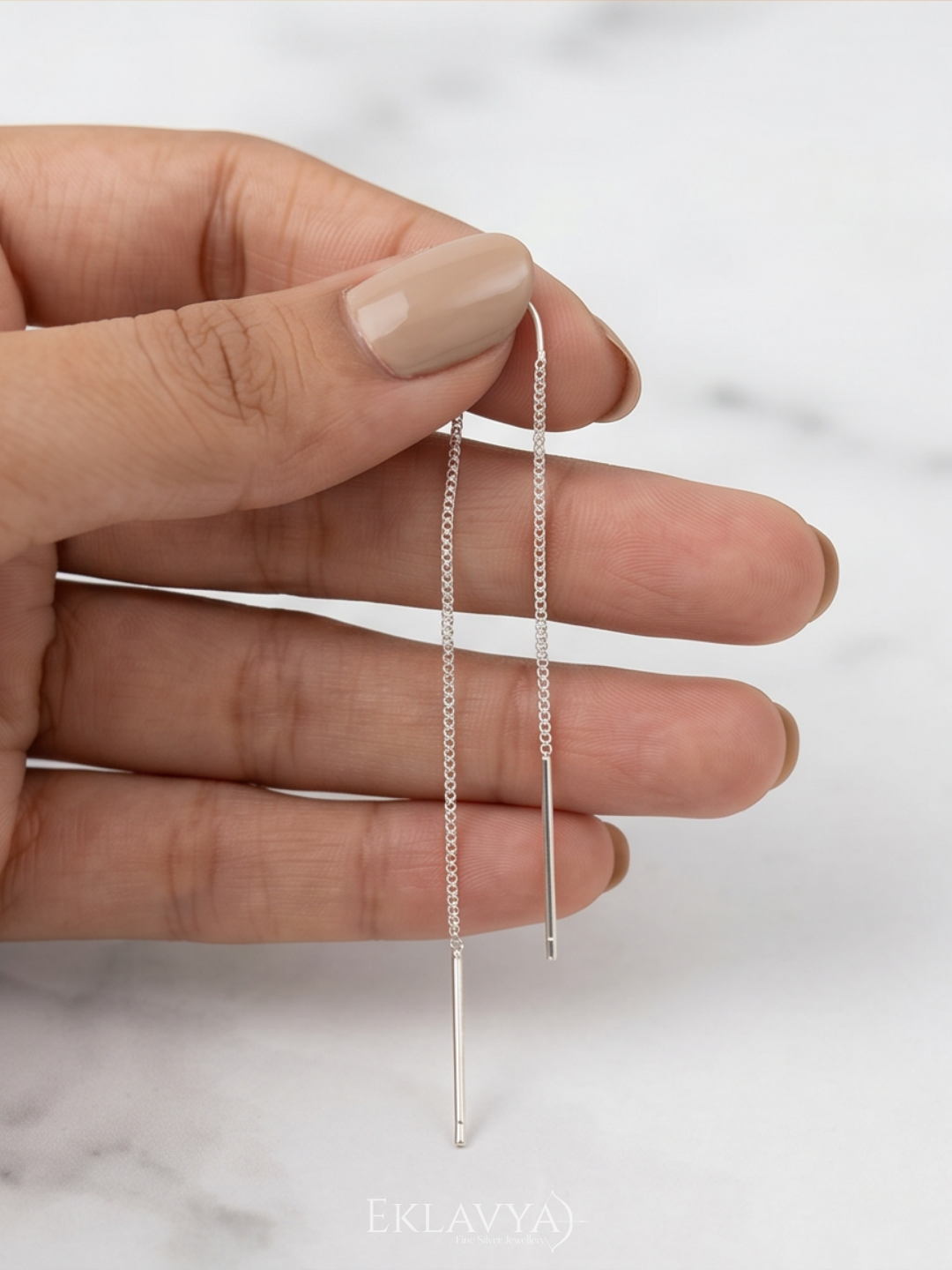 Silvara Thread Earrings
