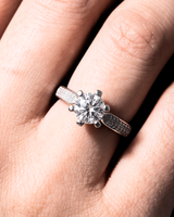 The Regal Solitaire Ring