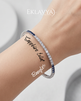 Sapphire Éclat Bangles