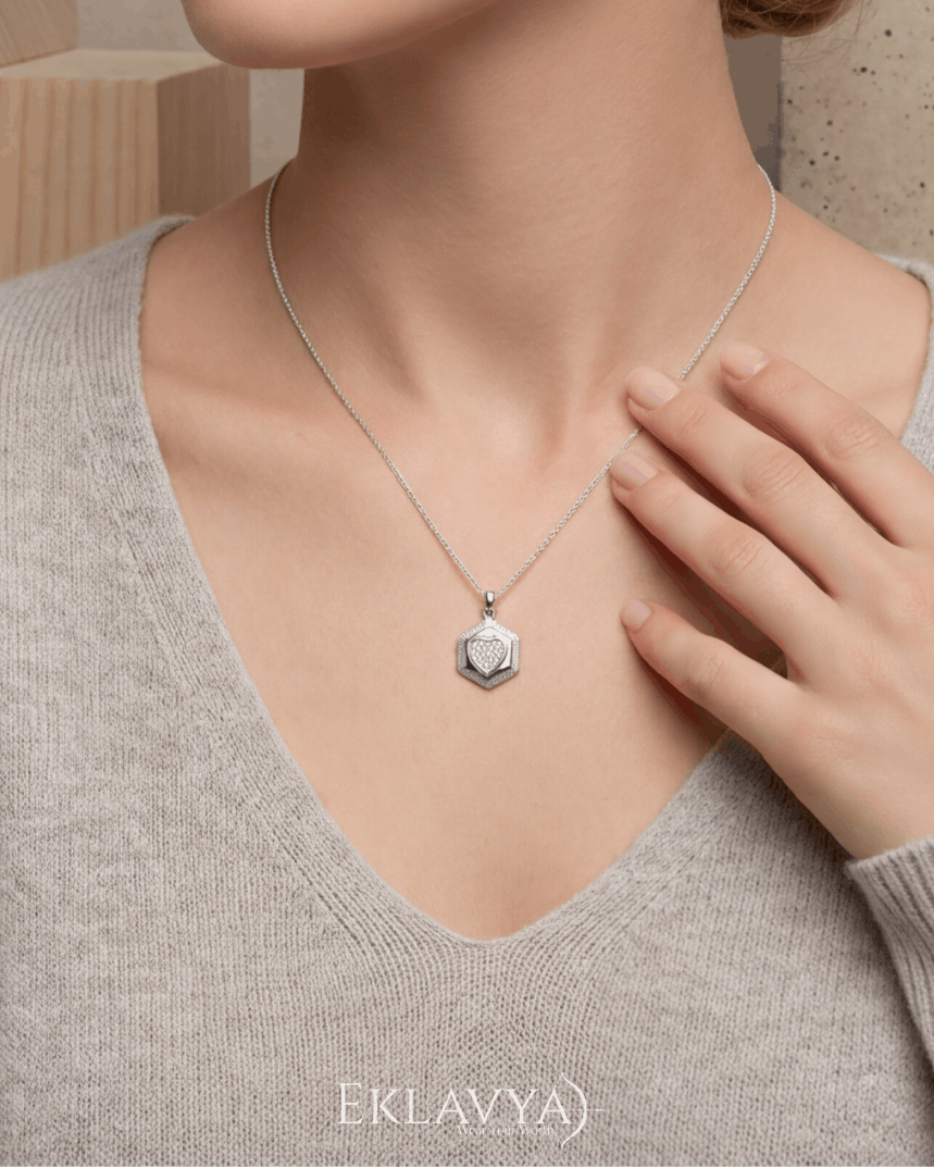 HEx Heart Pendant