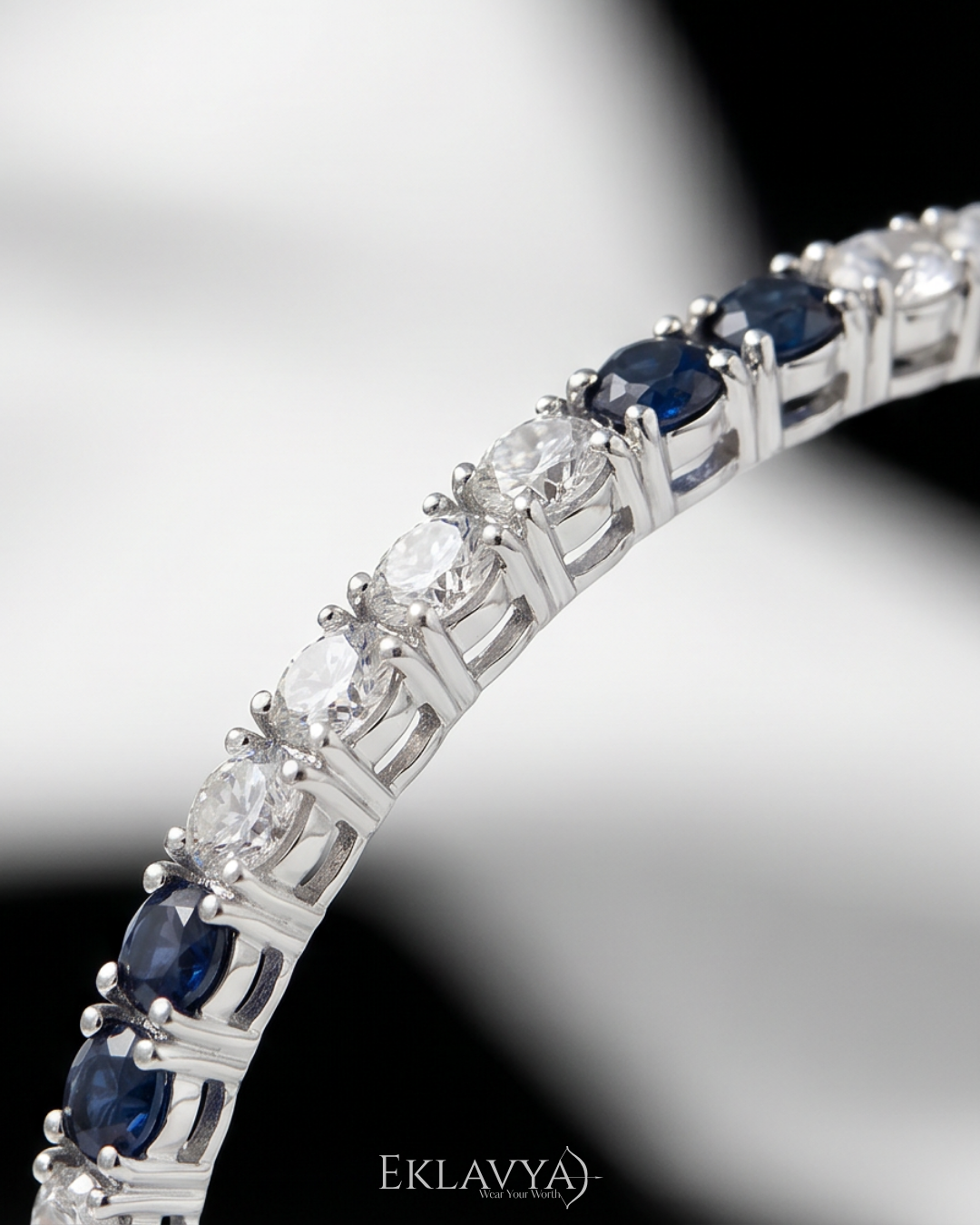 Sapphire Éclat Bangles