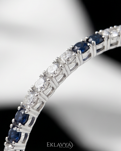 Sapphire Éclat Bangles