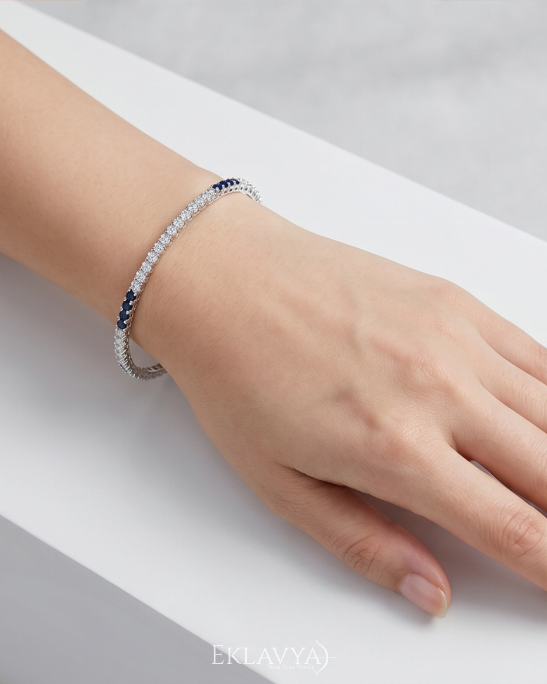 Sapphire Éclat Bangles