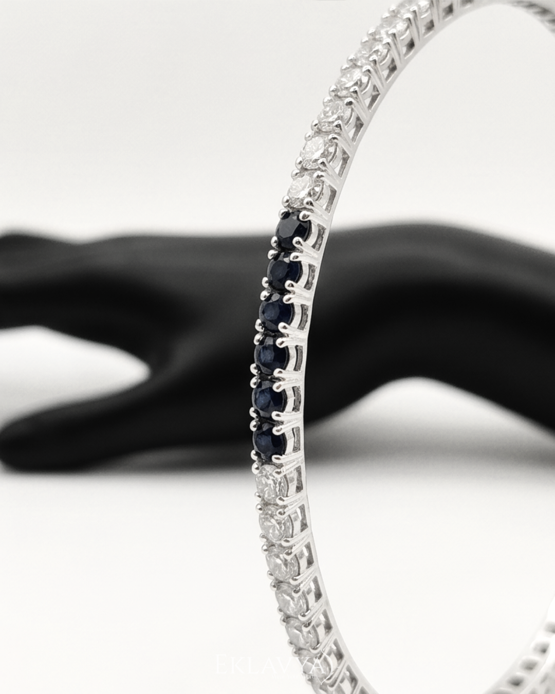 Sapphire Éclat Bangles