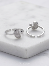 Eklavya Petite Glow Toe Rings — catalog image 2