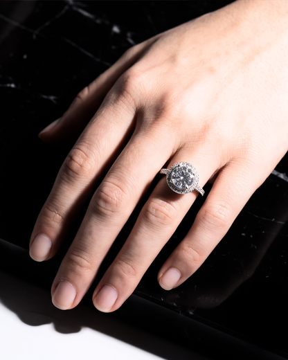 The Royal Halo Ring