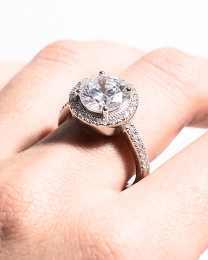 The Royal Halo Ring