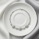 Eklavya Rose Floral Link Bracelet — catalog image 6