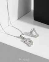 Eklavya Paiselle Pendant & Earrings Set — catalog image 4