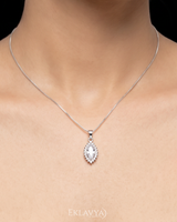 Eklavya Élanora Marquise Pendant & Earrings Set — catalog image 3