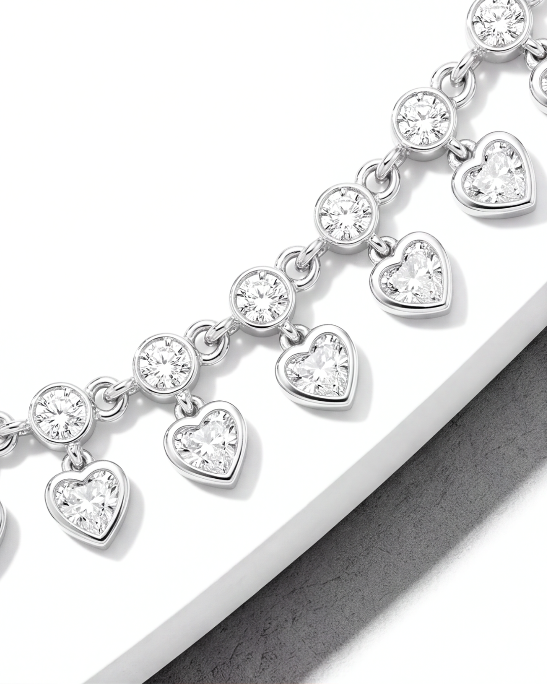 Étoile Heart Charm Anklet [1-of-1 Ed.]