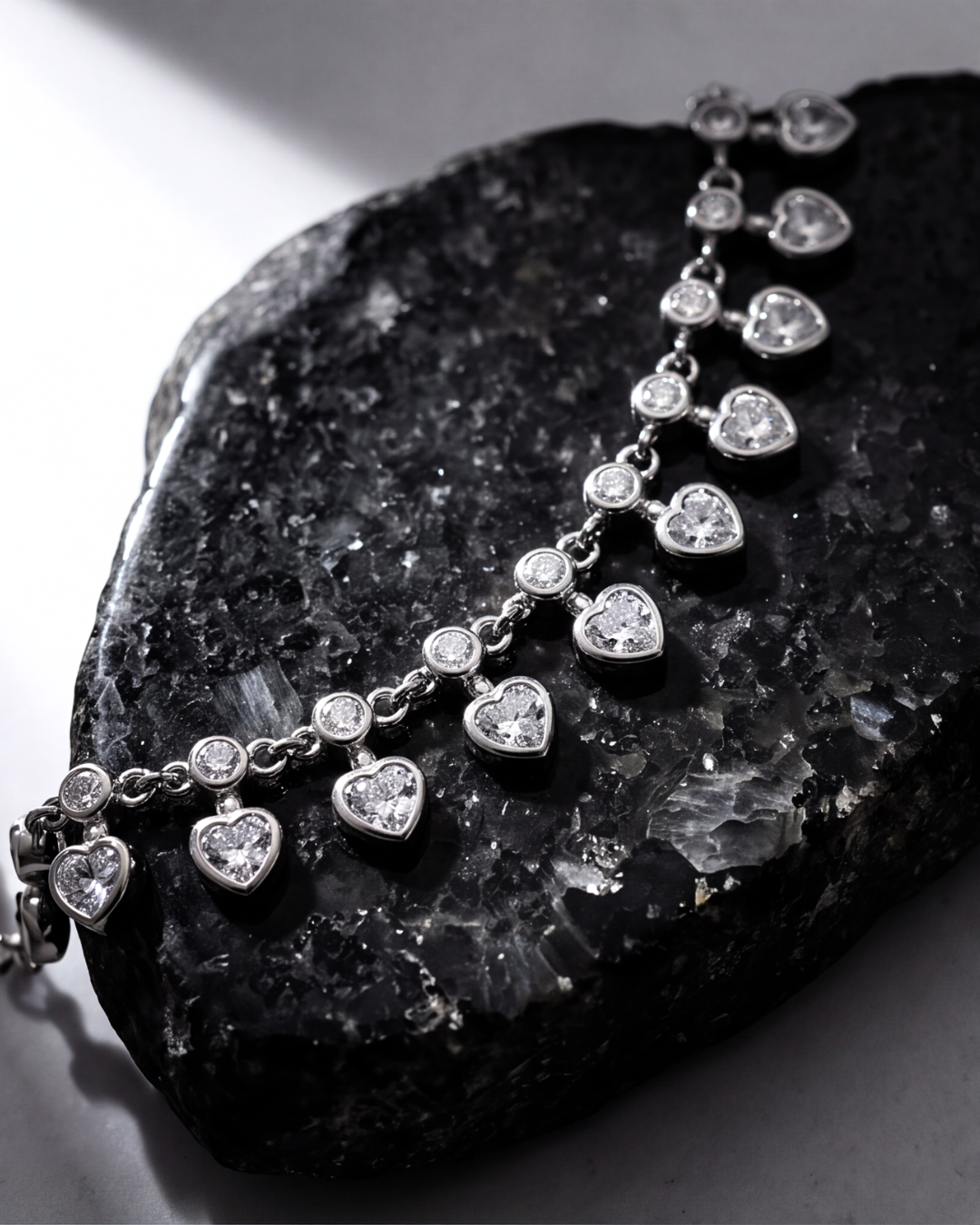 Étoile Heart Charm Anklet [1-of-1 Ed.]